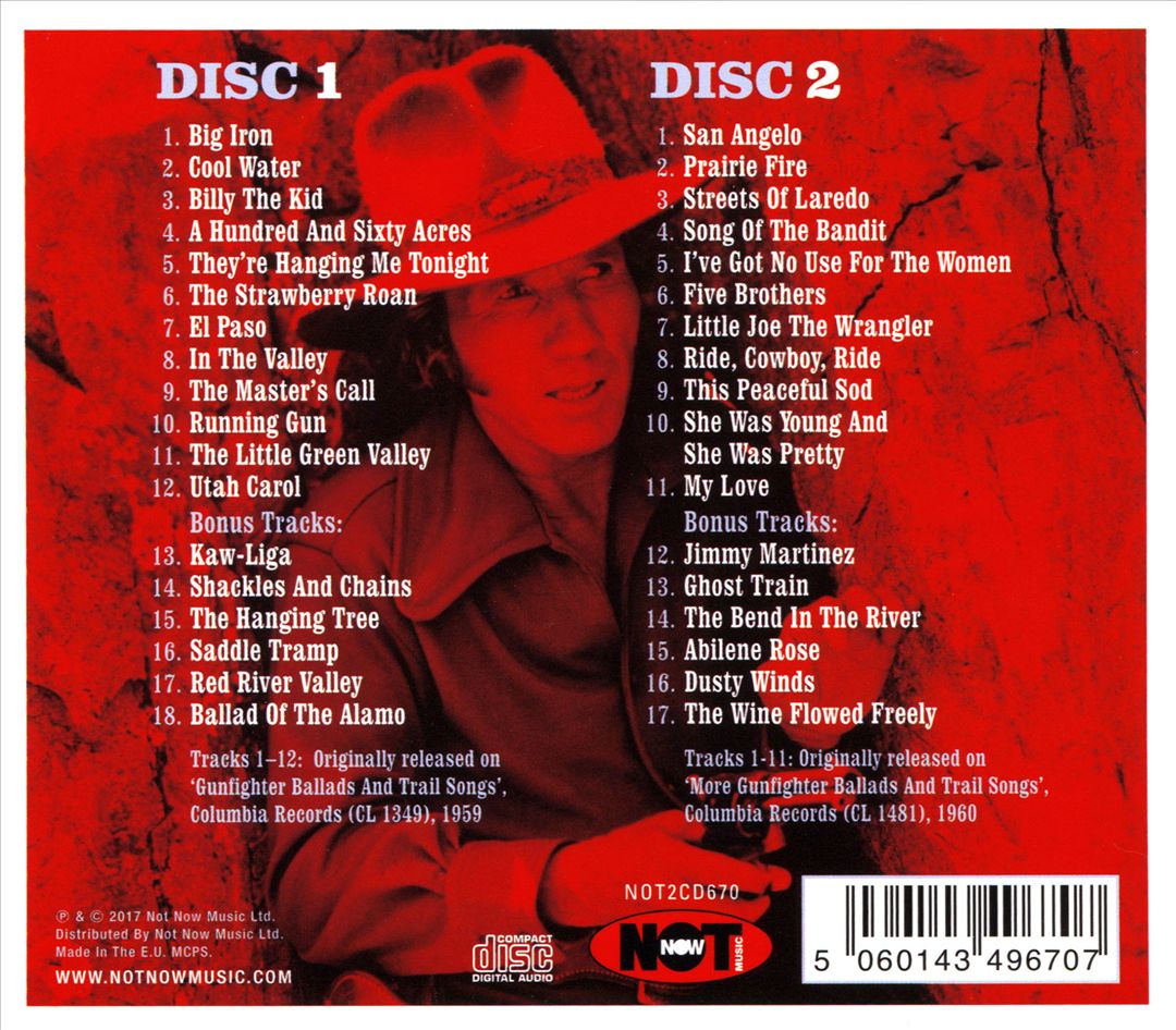 Gunfighter Ballads cover art