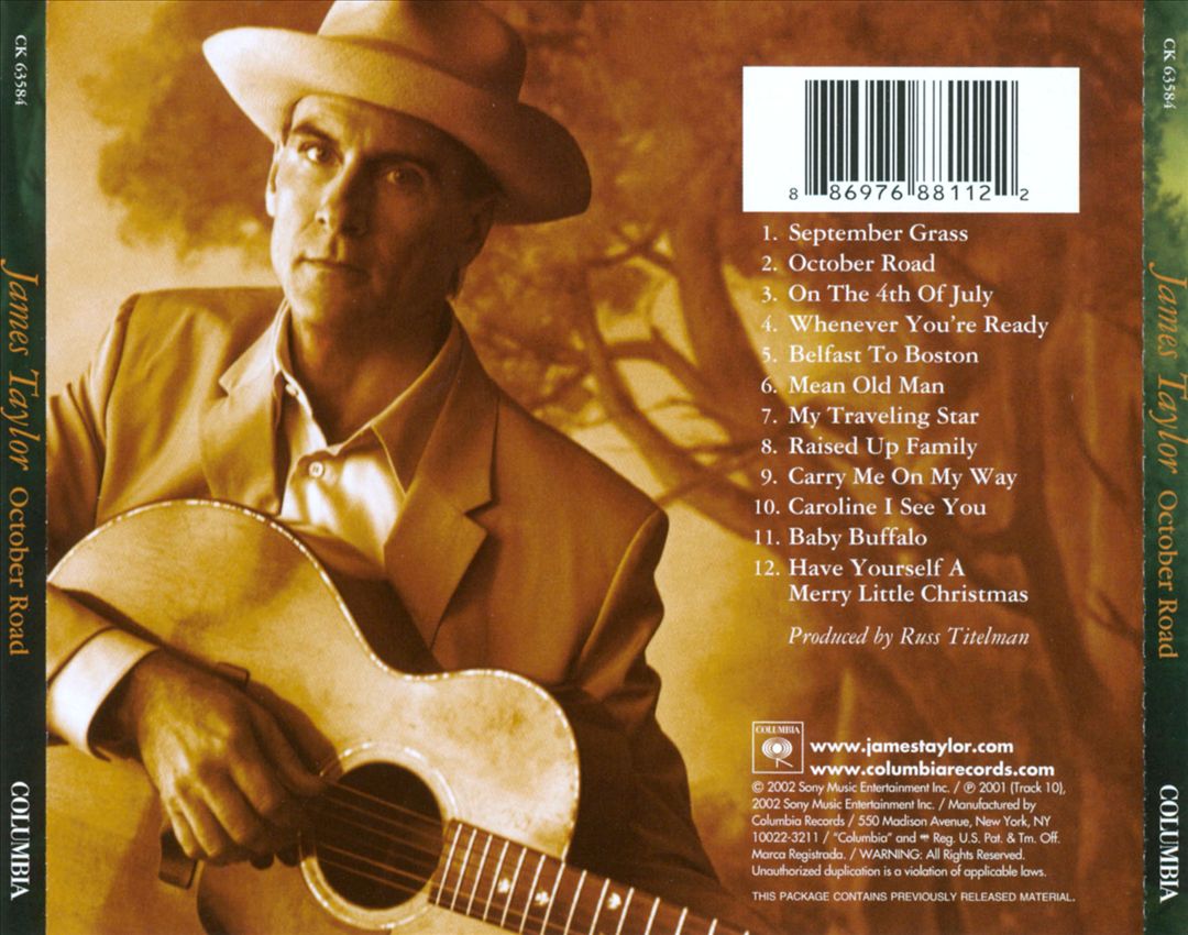 October Road cover art