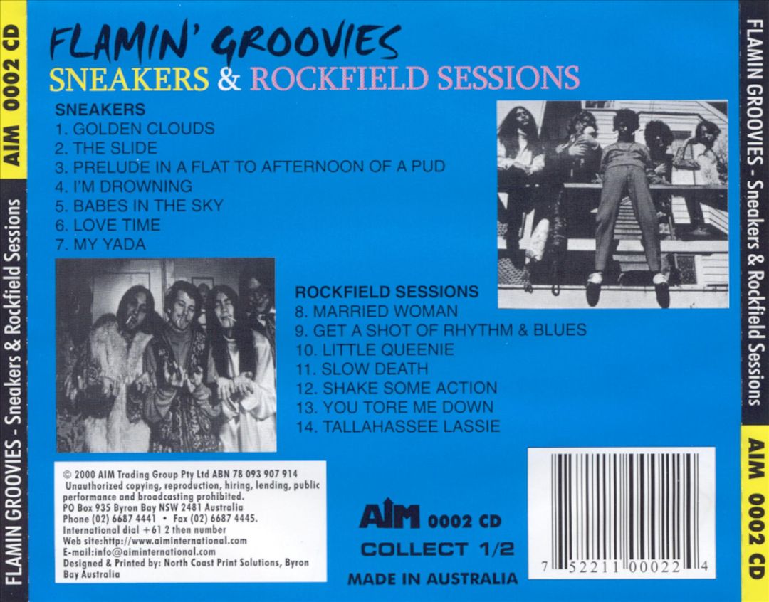 Sneakers and Rockfield Sessions cover art