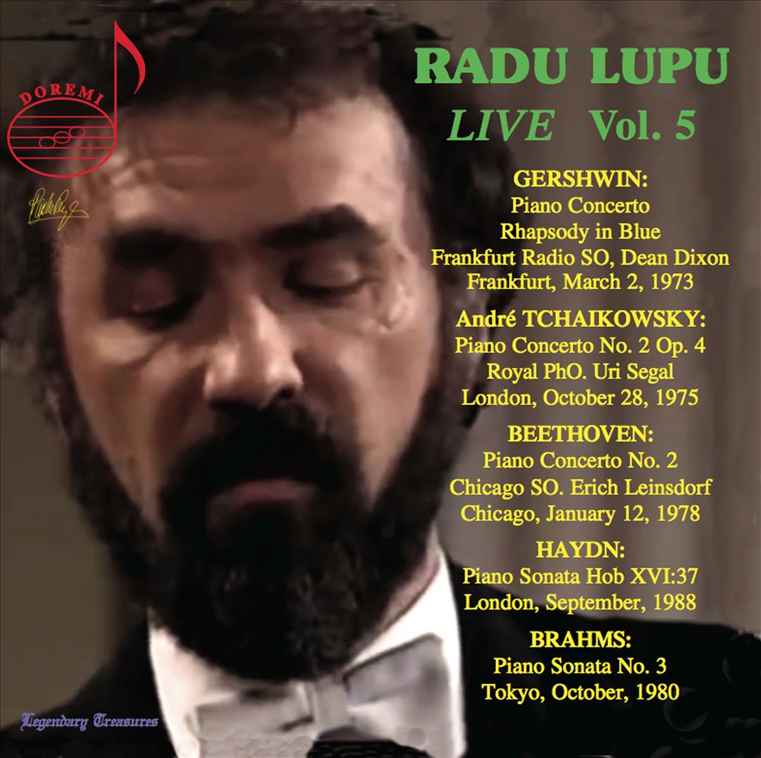 Radu Lupu Live, Vol. 5 cover art