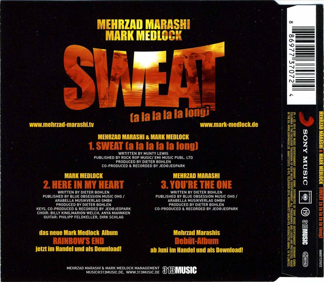 Sweat (A La La La La Long) cover art
