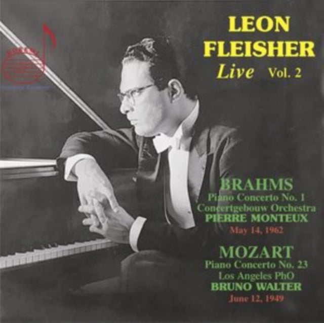 Leon Fleisher Live, Vol. 2: Brahms, Mozart cover art