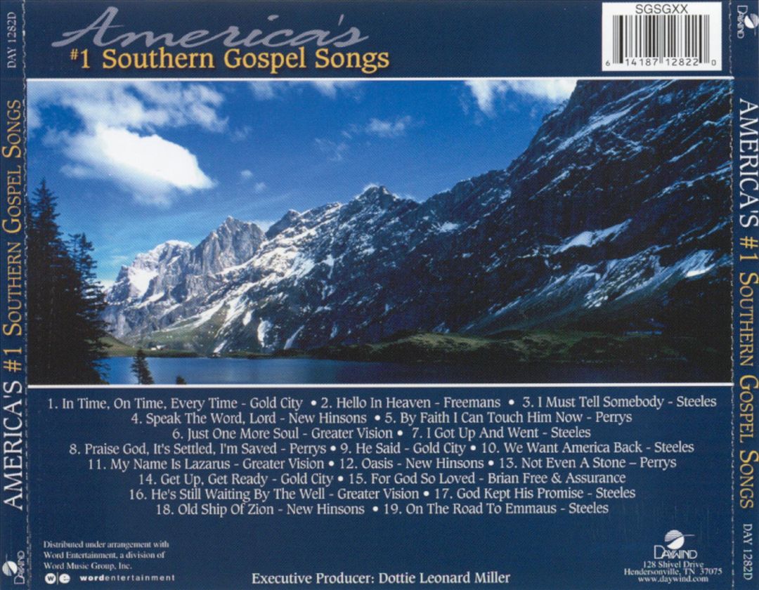 America's #1 Southern Gospel Songs cover art