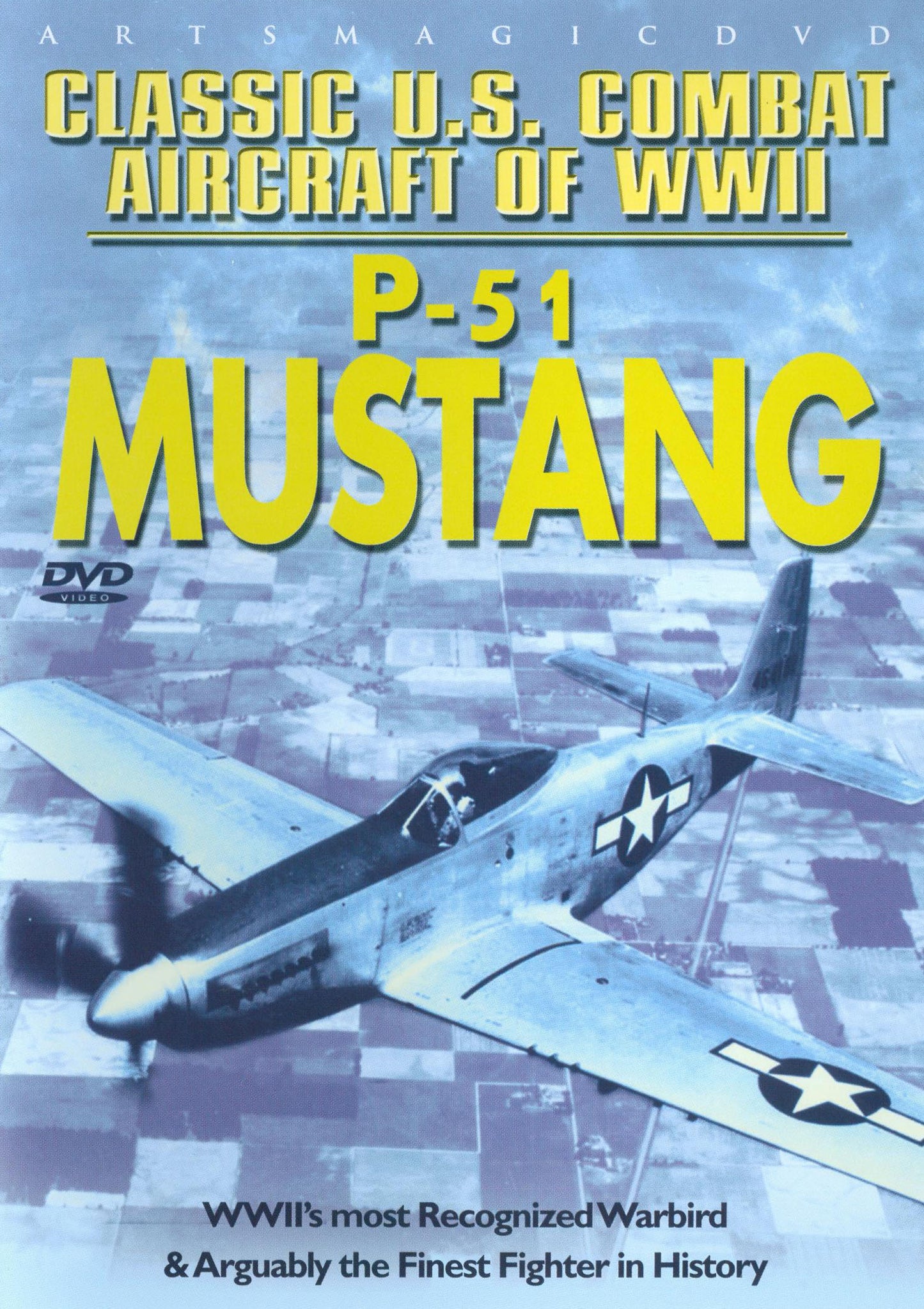 Classic U.S. Combat Aircraft of WWII: P-51 Mustang cover art