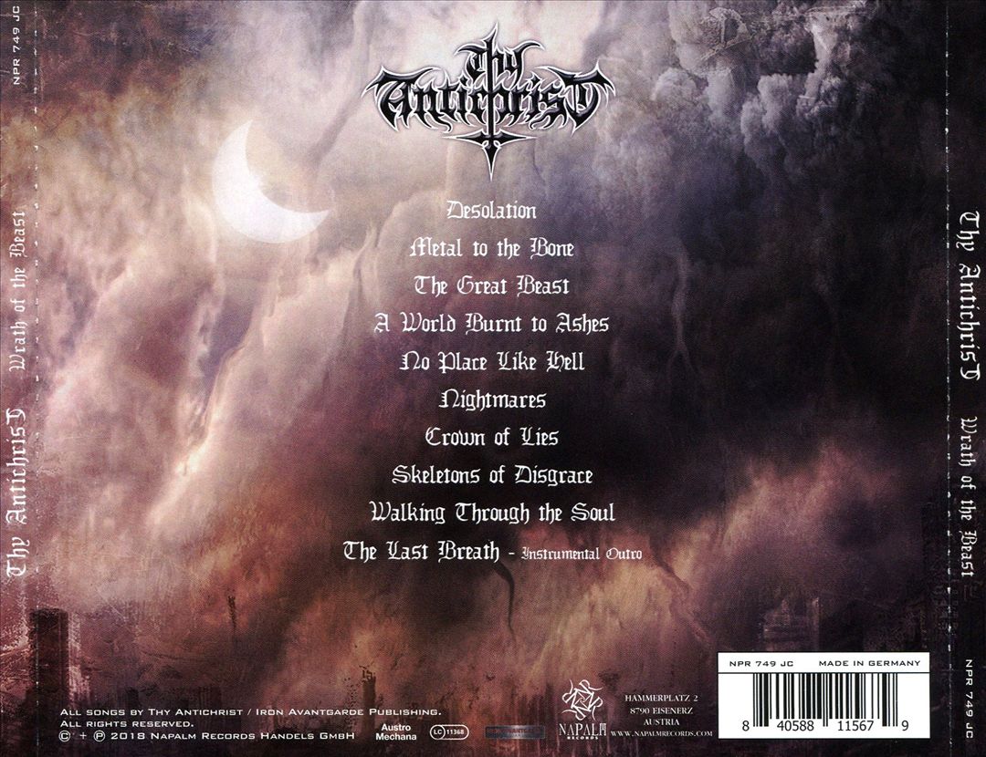 Wrath of the Beast cover art