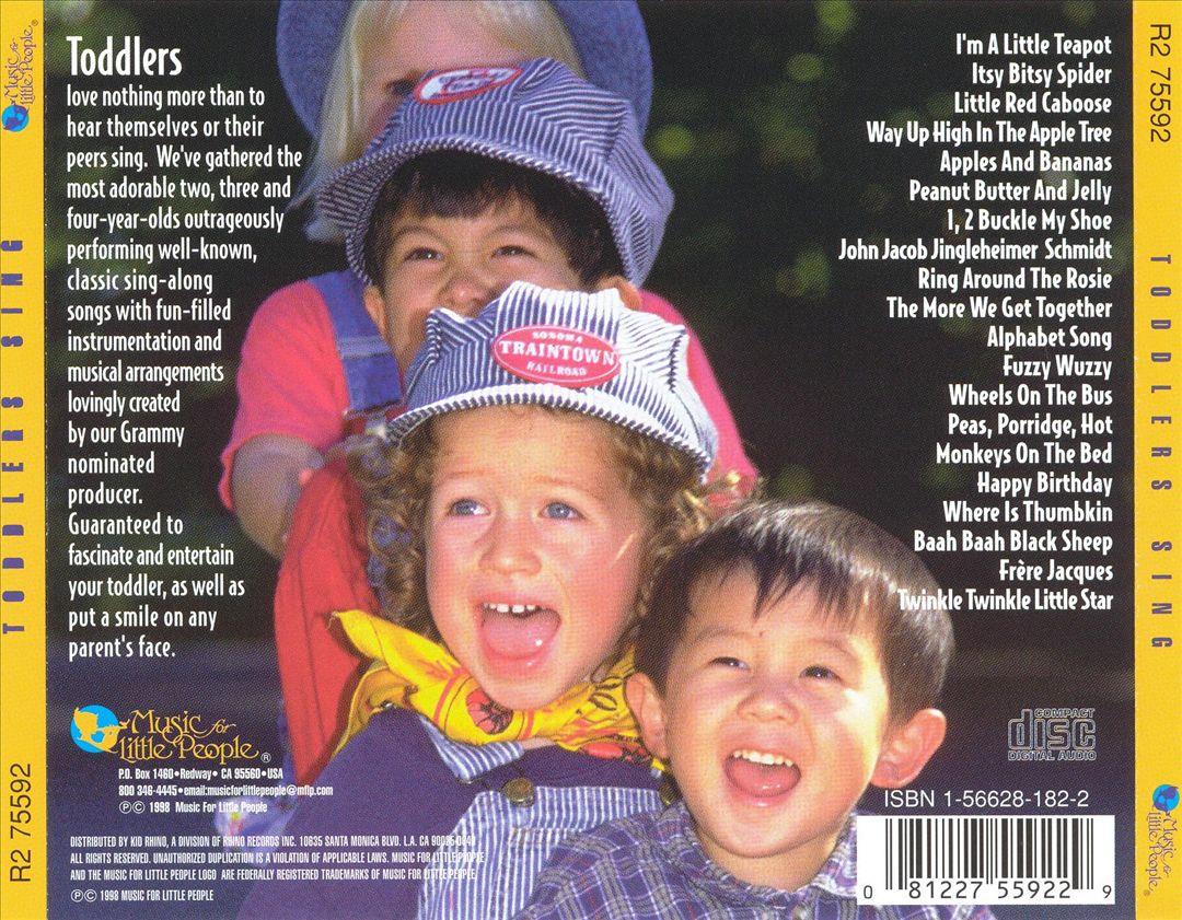 Toddlers Sing cover art