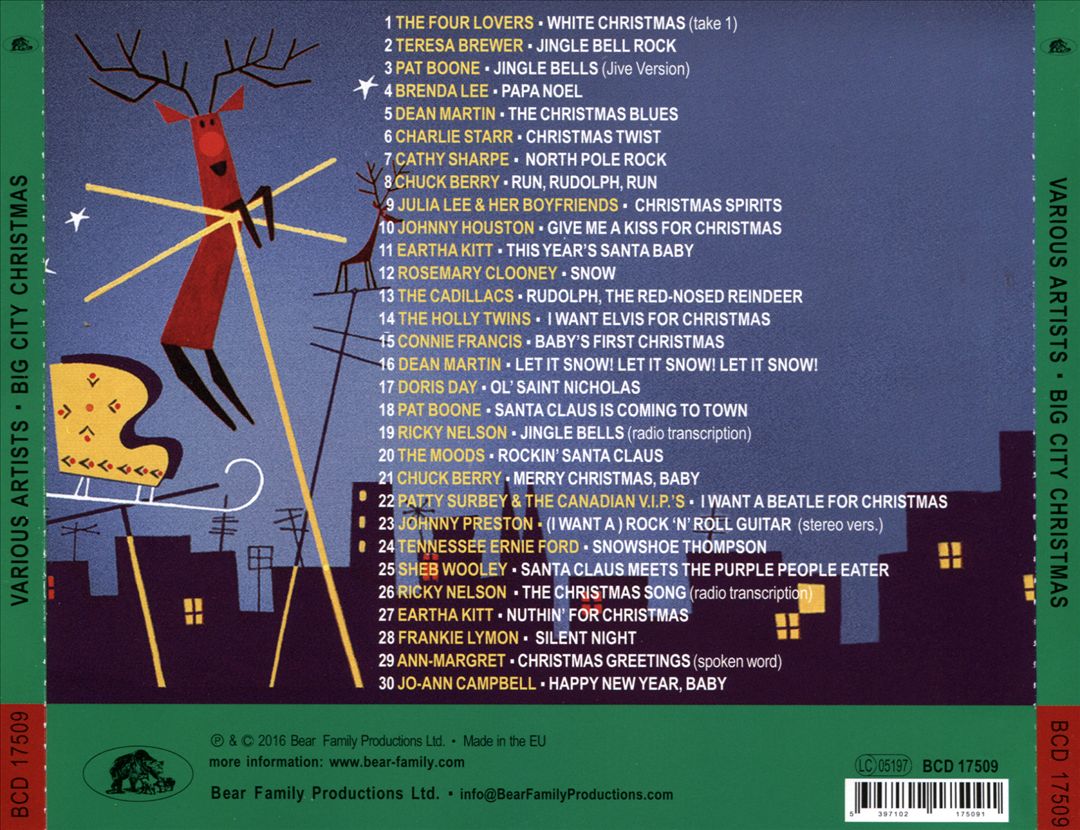 Big City Christmas cover art