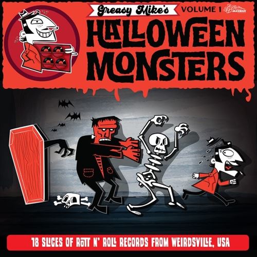 Greasy Mike's Halloween Monsters cover art
