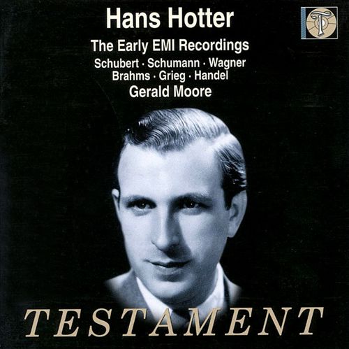 Hans Hotter, The Early EMI Recordings cover art