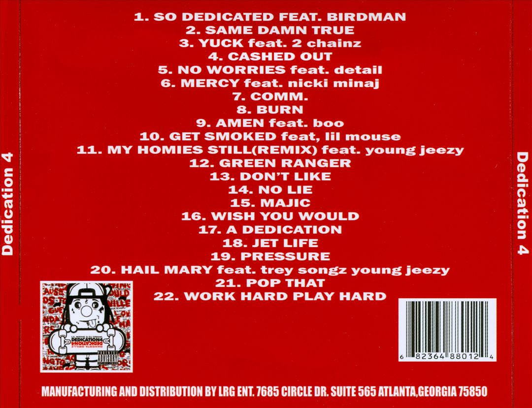 Dedication 4 cover art
