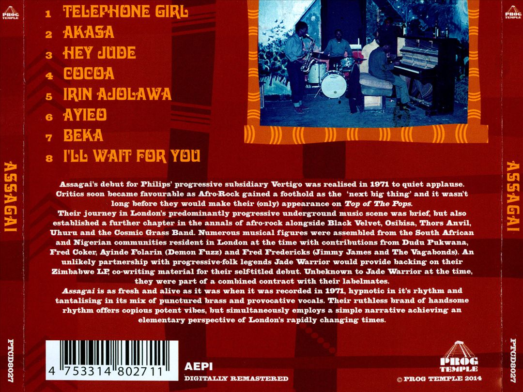 Assagai cover art