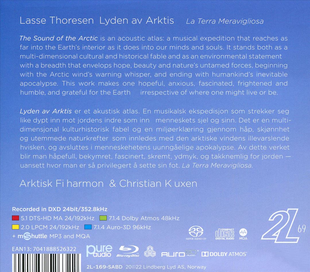 Lasse Thoresen: Lyden av Arktis cover art