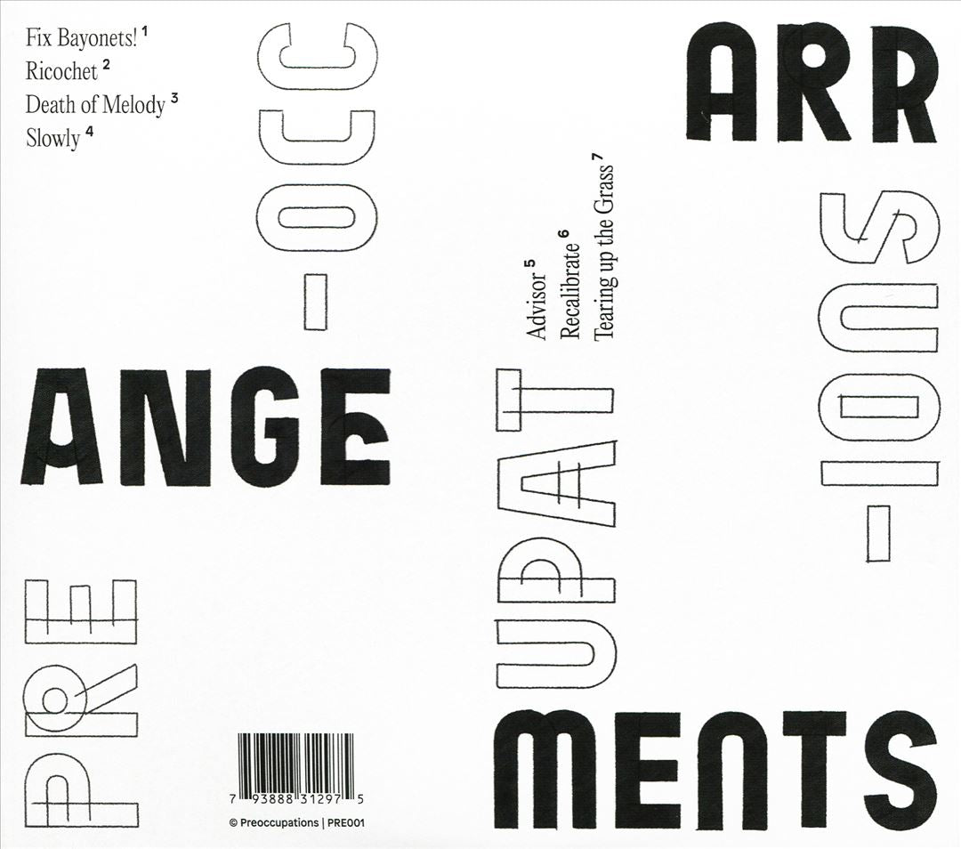 Arrangements cover art