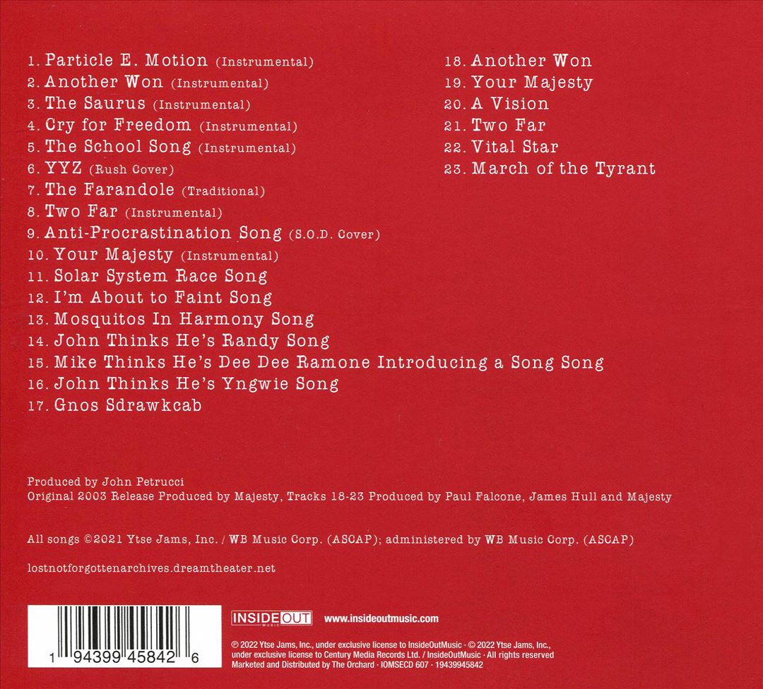 Lost Not Forgotten Archives: The Majesty Demos 1985-1986 cover art