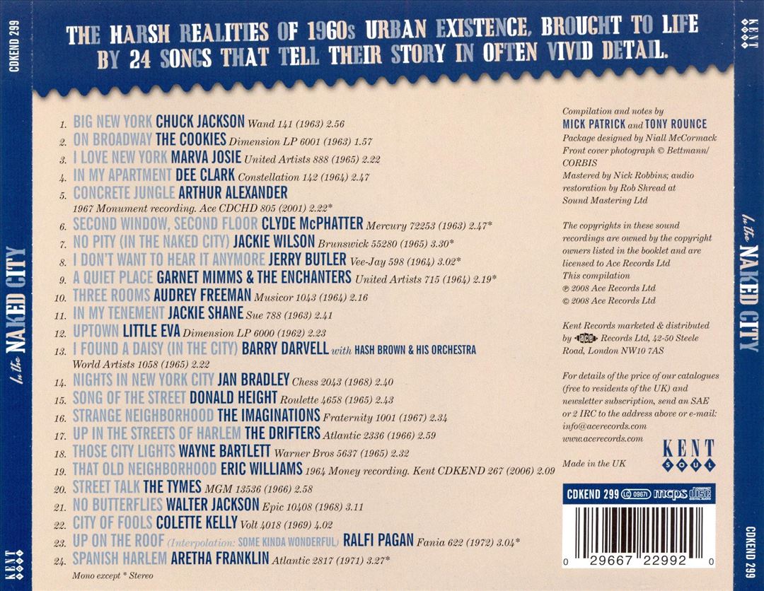 In the Naked City cover art