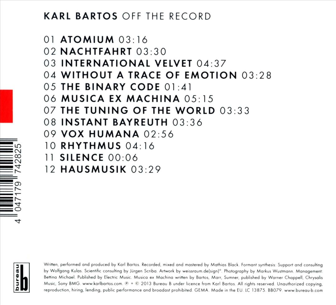 Off the Record cover art