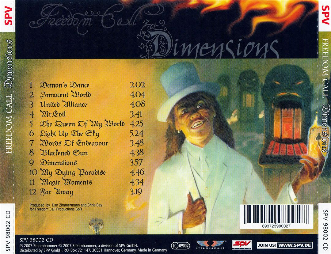 Dimensions cover art