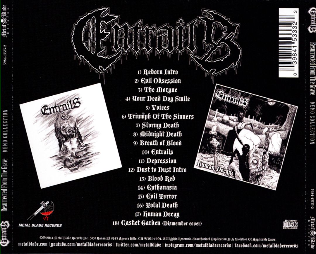 Resurrected from the Grave: Demo Collection cover art