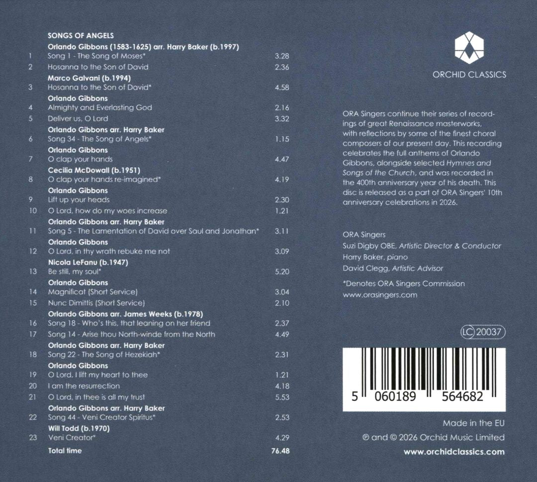 Songs of Angels cover art