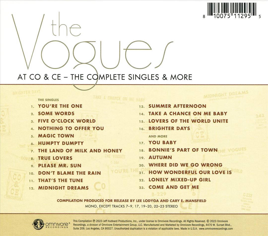 At Co & Ce: The Complete Singles and More cover art