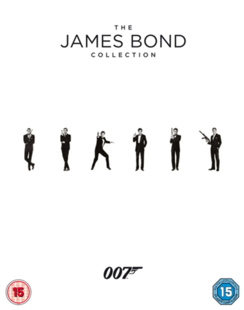 JAMES BOND BOXSET BLU RAY cover art