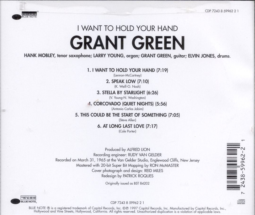 I Want to Hold Your Hand cover art