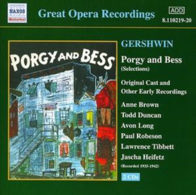 GERSHWIN PORGY BESS cover art