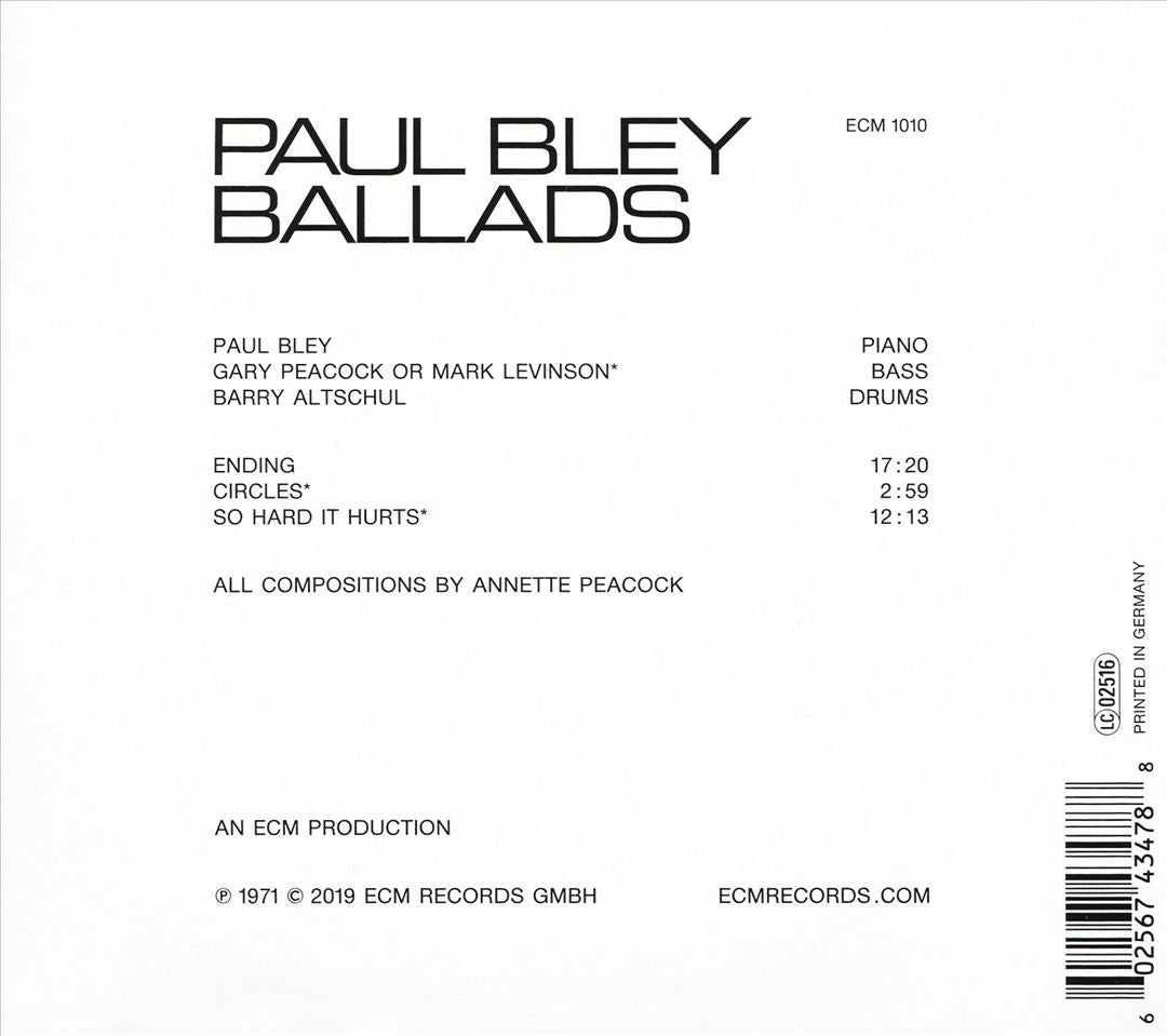 Ballads cover art