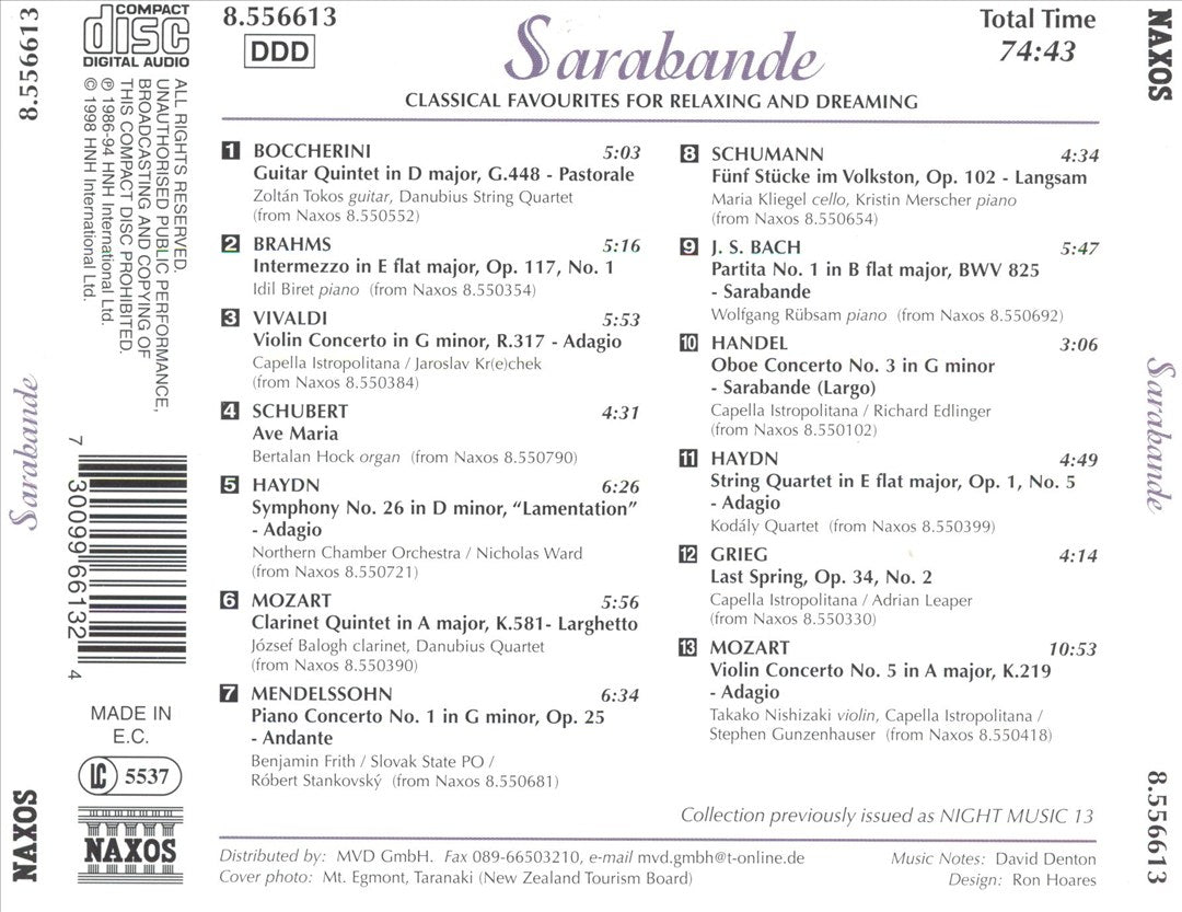 Sarabande cover art