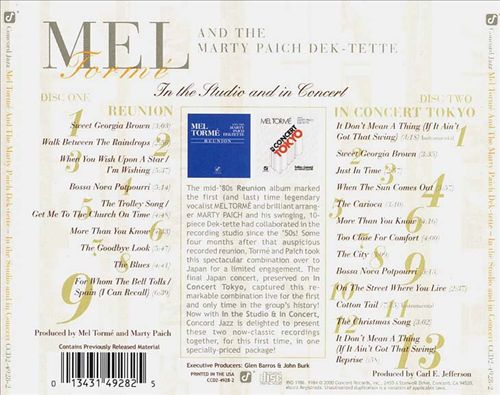 In the Studio and in Concert cover art