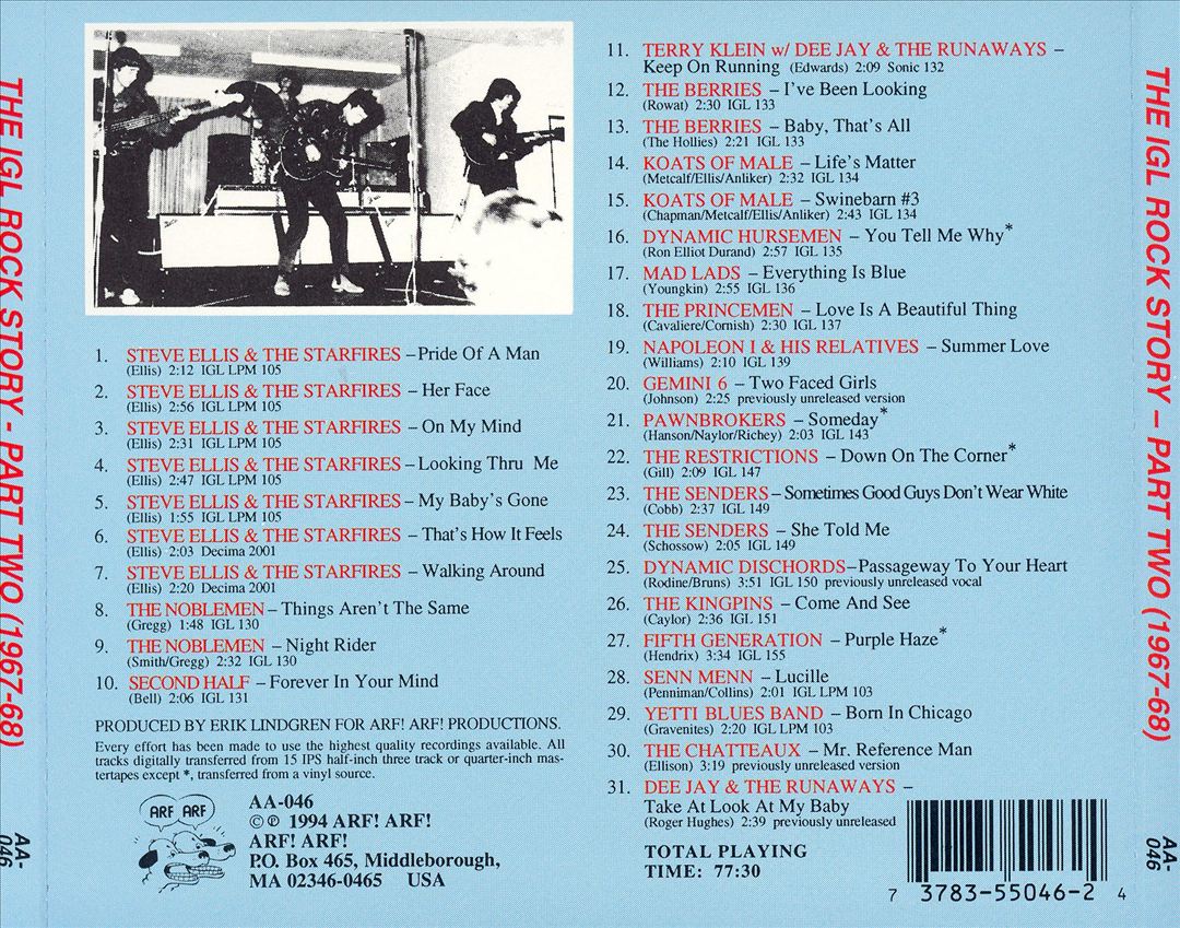 IGL Rock Story, Vol. 2: 1967-1968 cover art