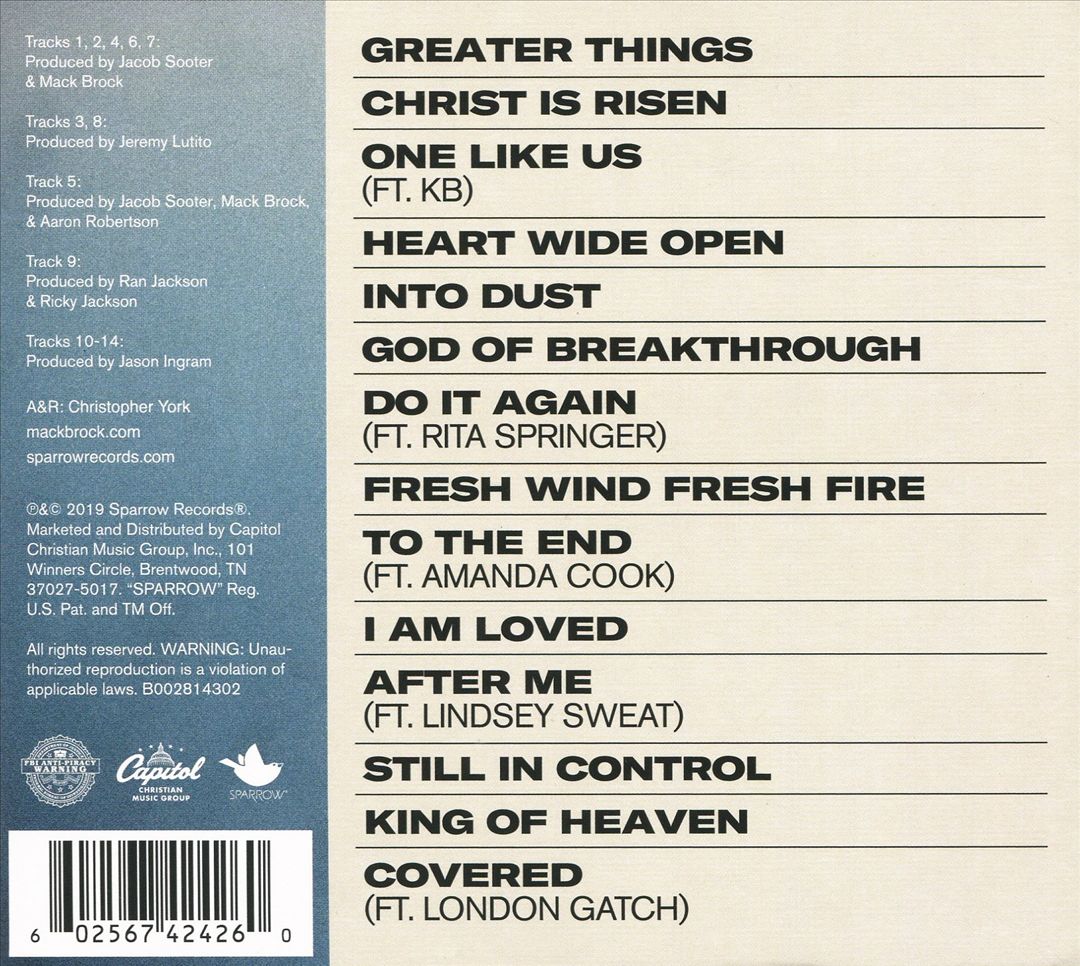 Greater Things cover art