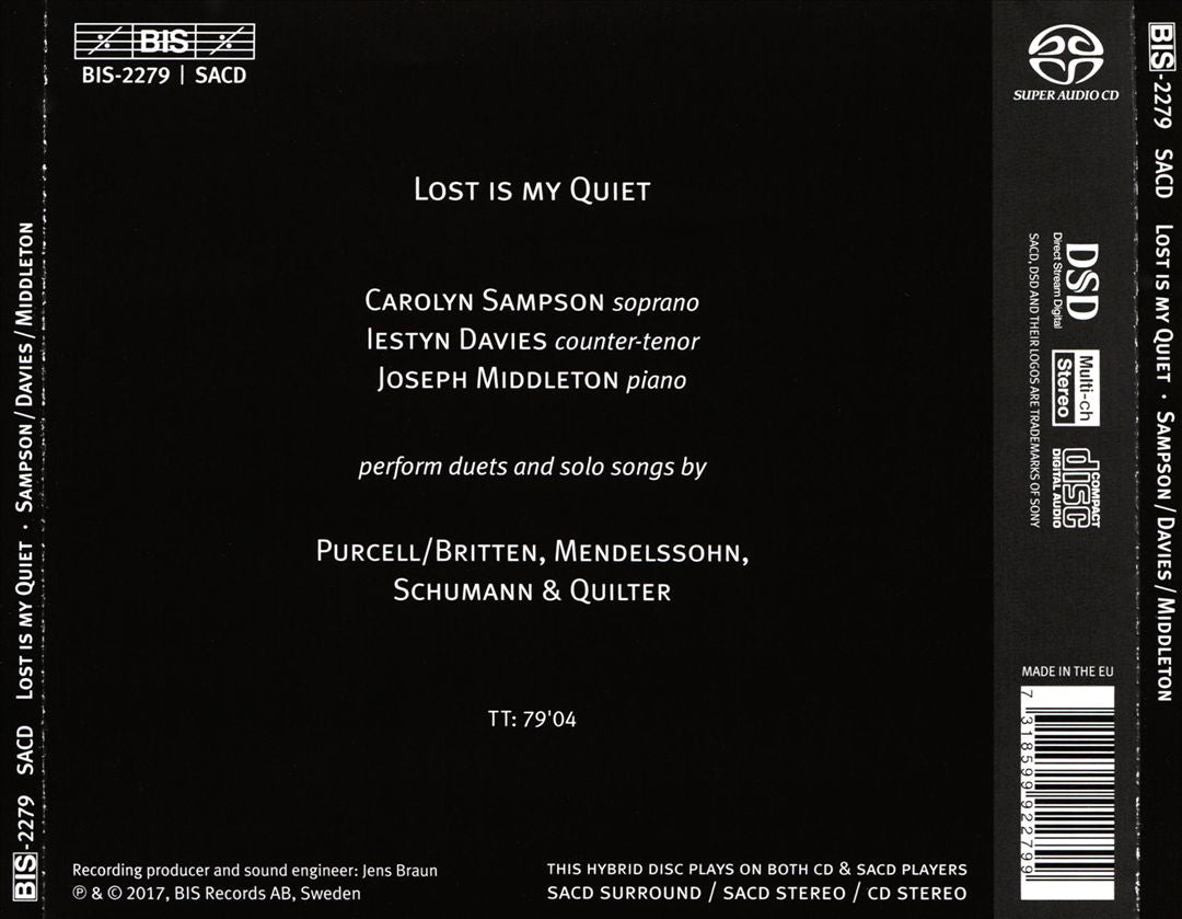 Lost Is My Quiet cover art