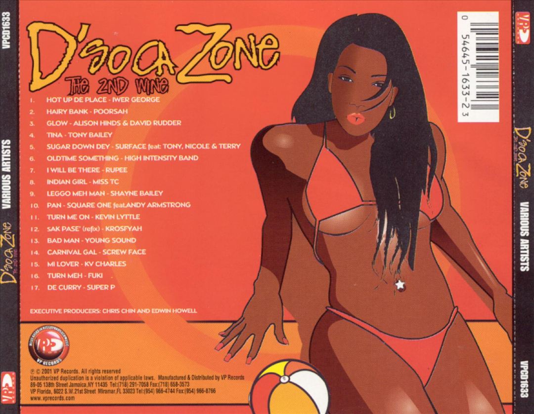 D'soca Zone: The 2ND Wine cover art