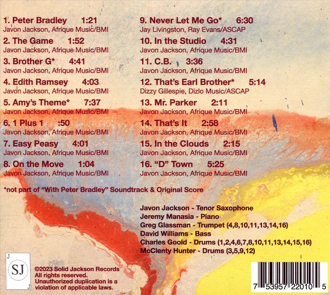 With Peter Bradley cover art