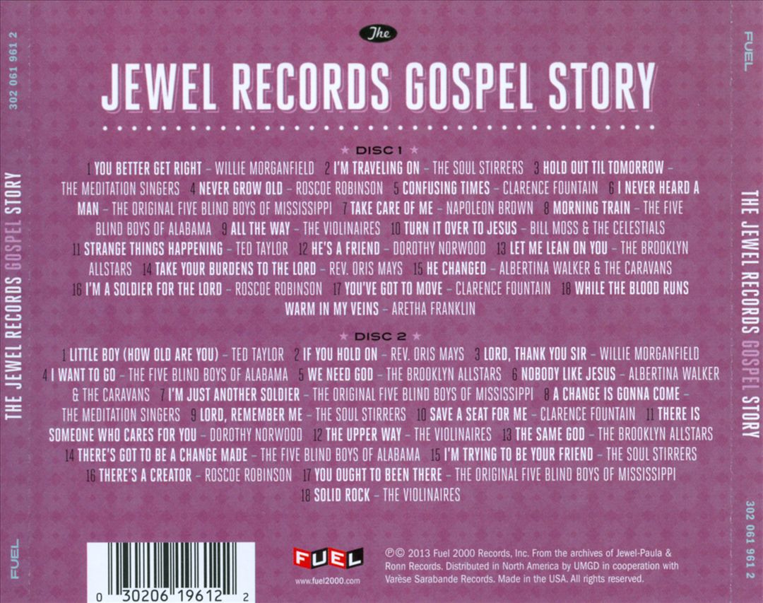 Jewel Records Gospel Story cover art