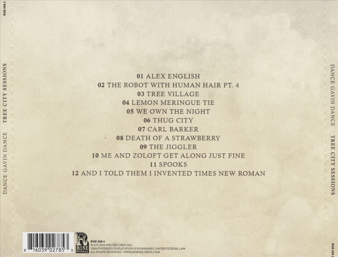 Tree City Sessions, Vol. 1 cover art