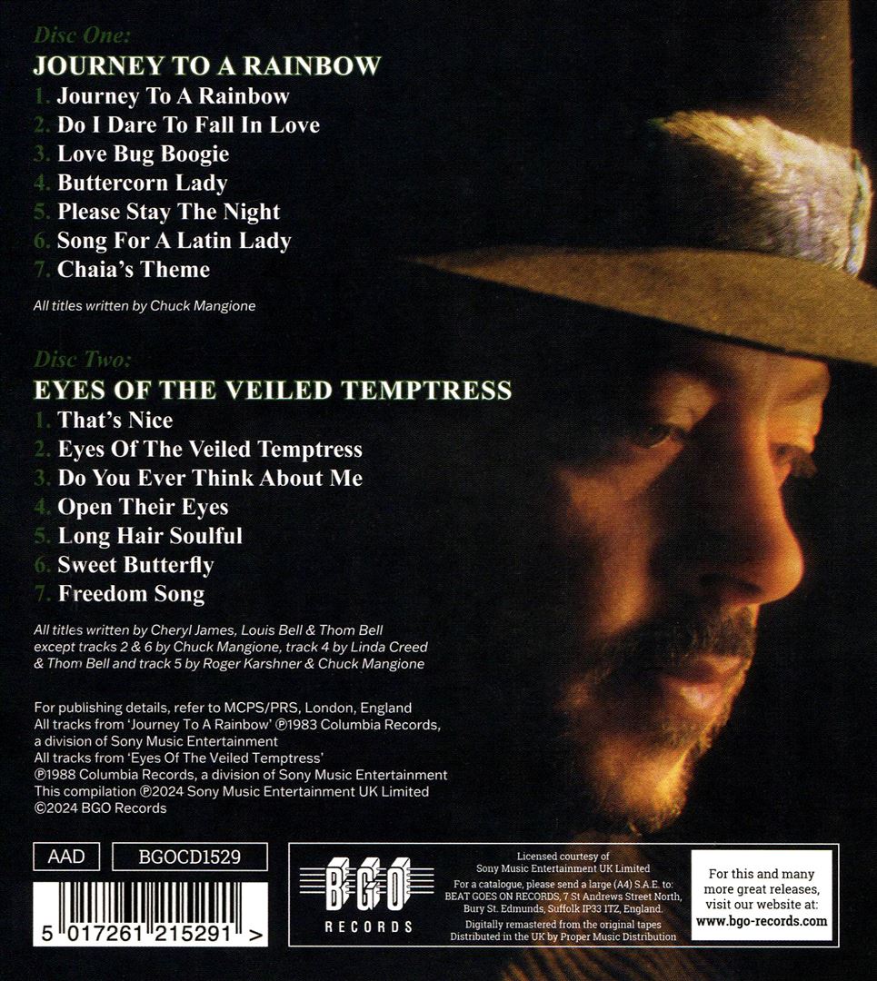 Journey to a Rainbow/Eyes of the Veiled Temptress cover art