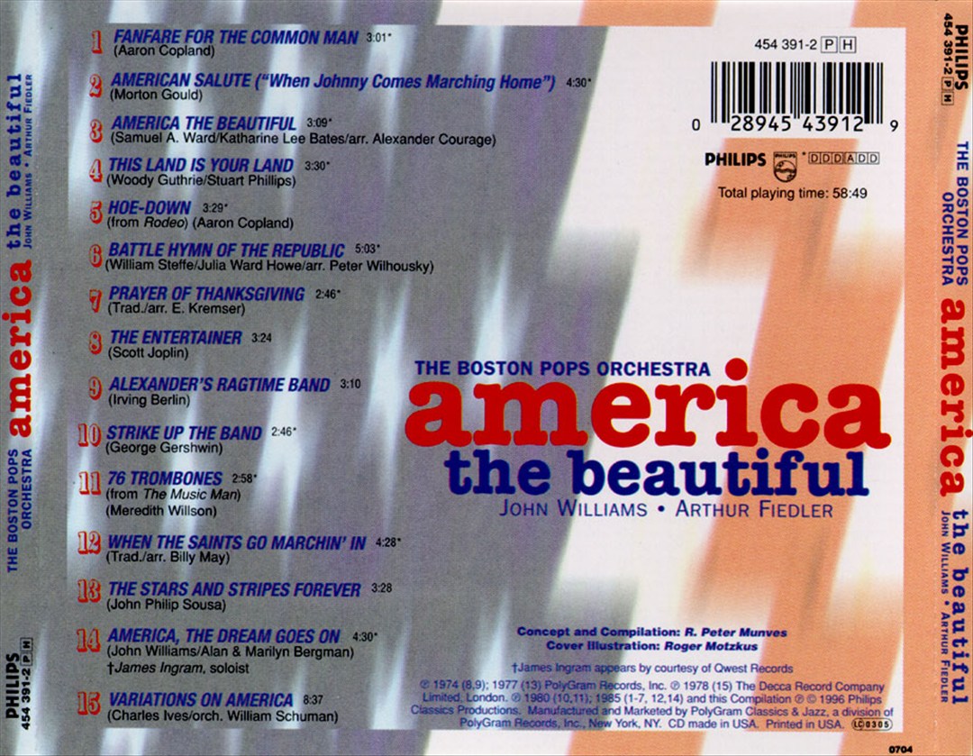 America the Beautiful cover art