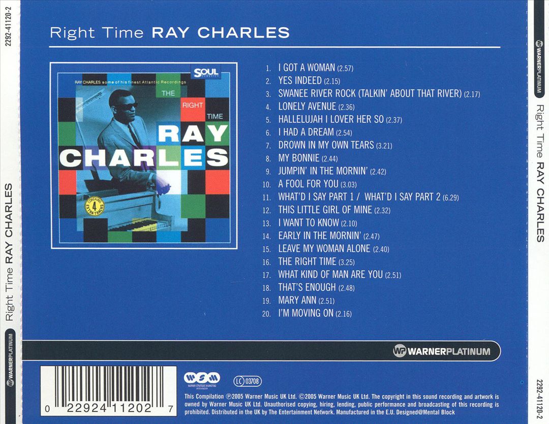 Right Time: The Platinum Collection cover art