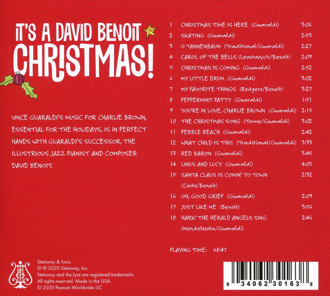 It's a David Benoit Christmas! cover art