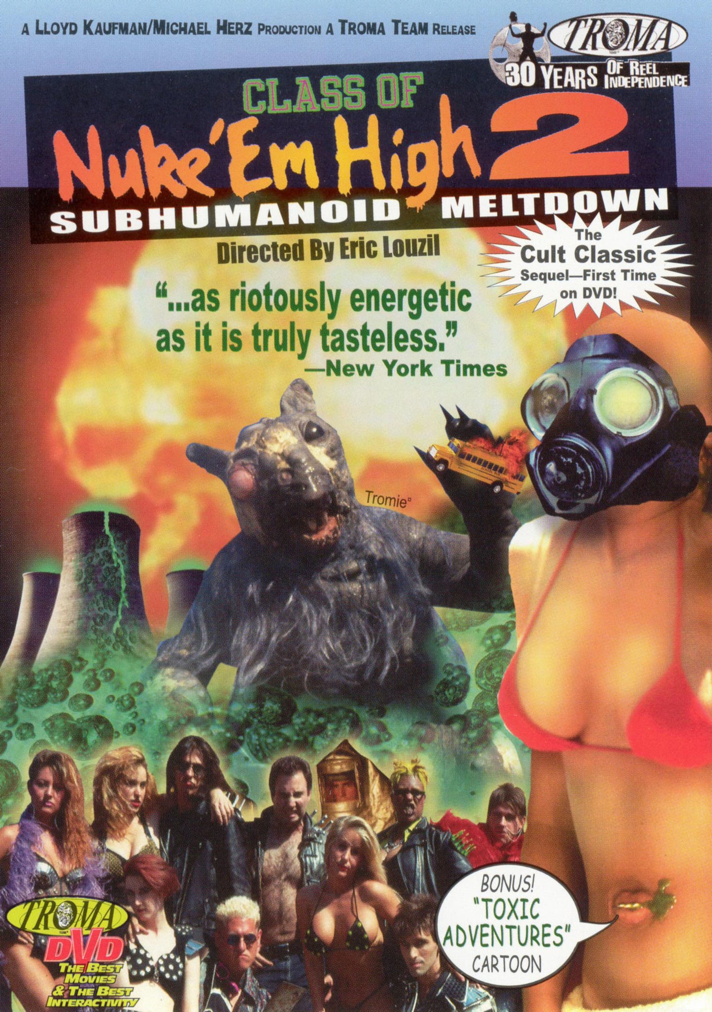 Class of Nuke 'Em High 2: Subhumanoid Meltdown cover art
