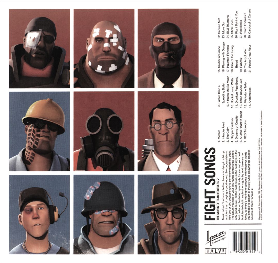 Fight Songs: The Music of Team Fortress 2 cover art