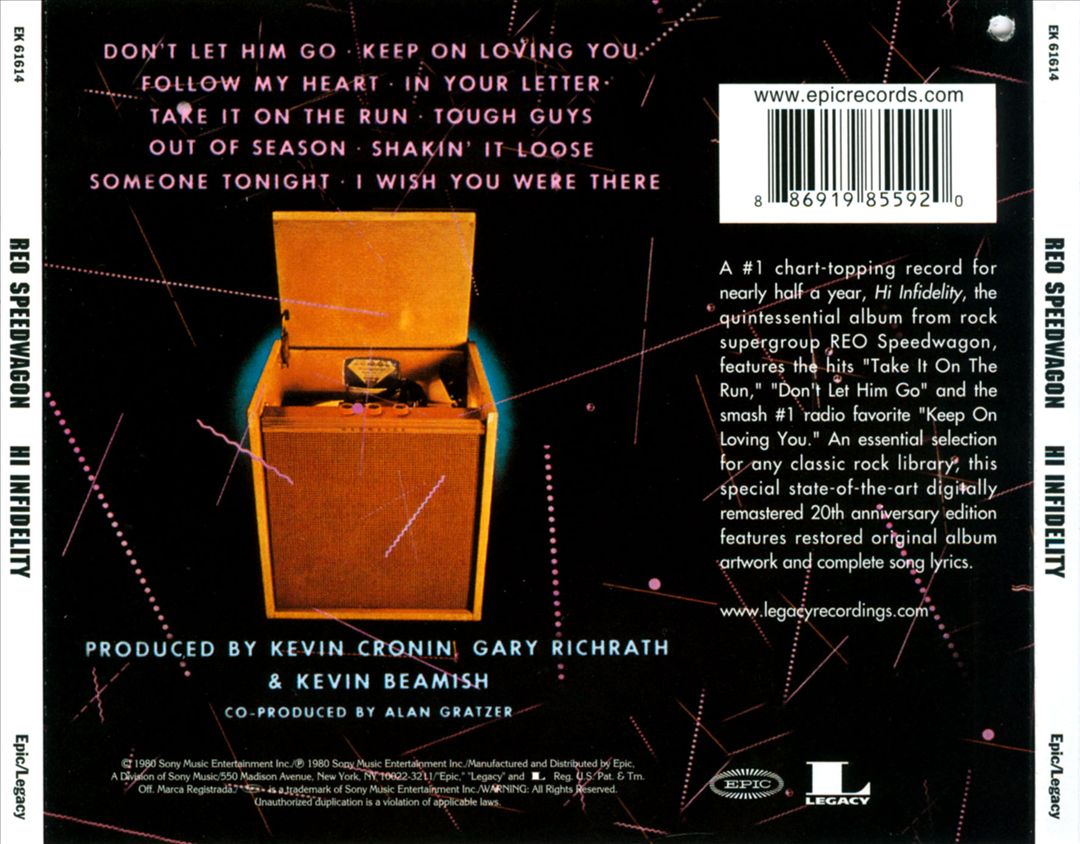 Hi Infidelity cover art