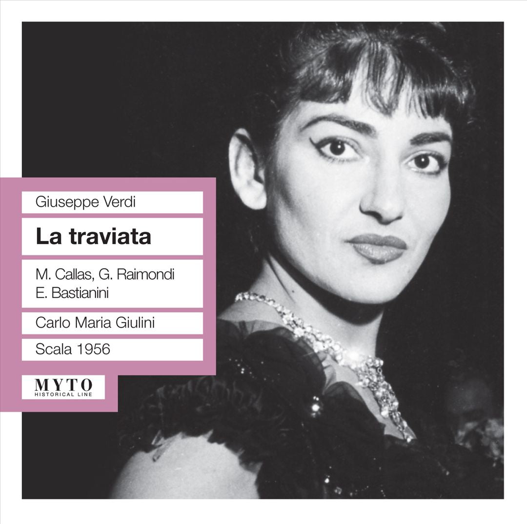 Verdi: La Traviata (Milan; 19.01.1956) cover art