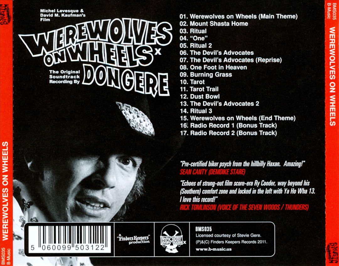 Werewolves On Wheels cover art