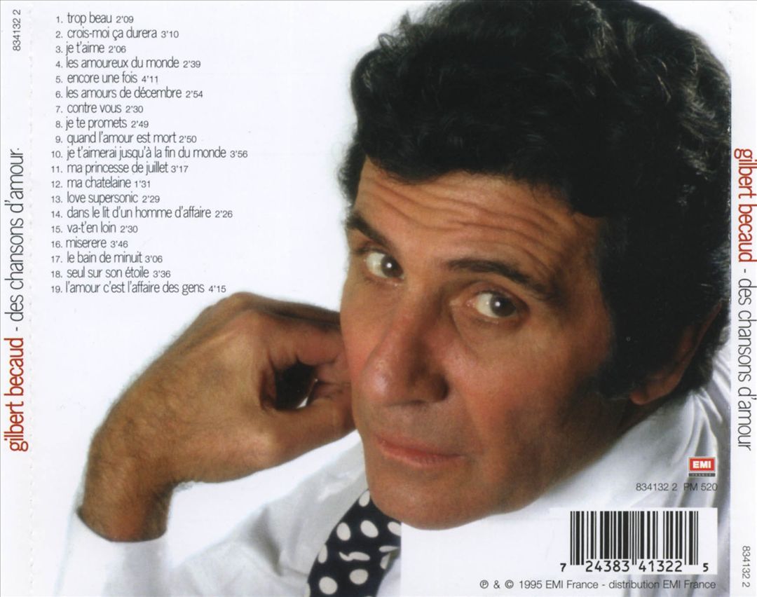 Chansons d'Amour cover art