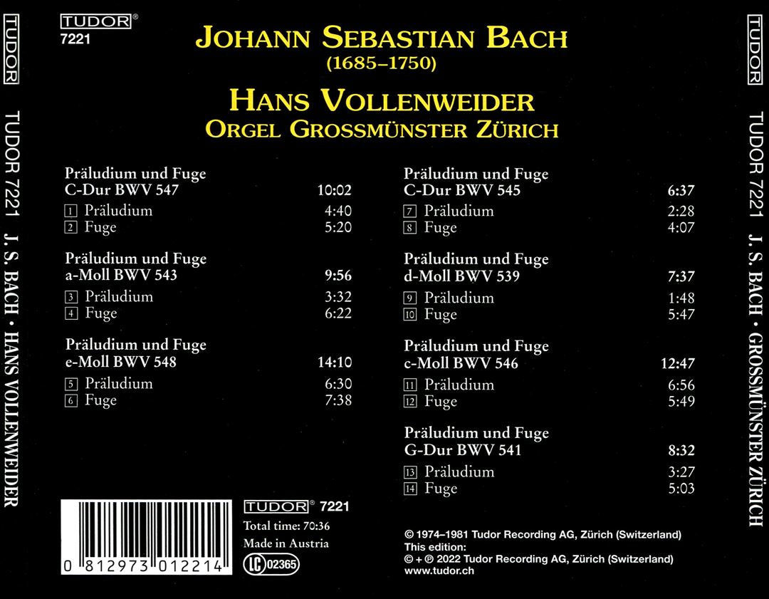 Johann Sebastian Bach: Präludien und Fugen cover art