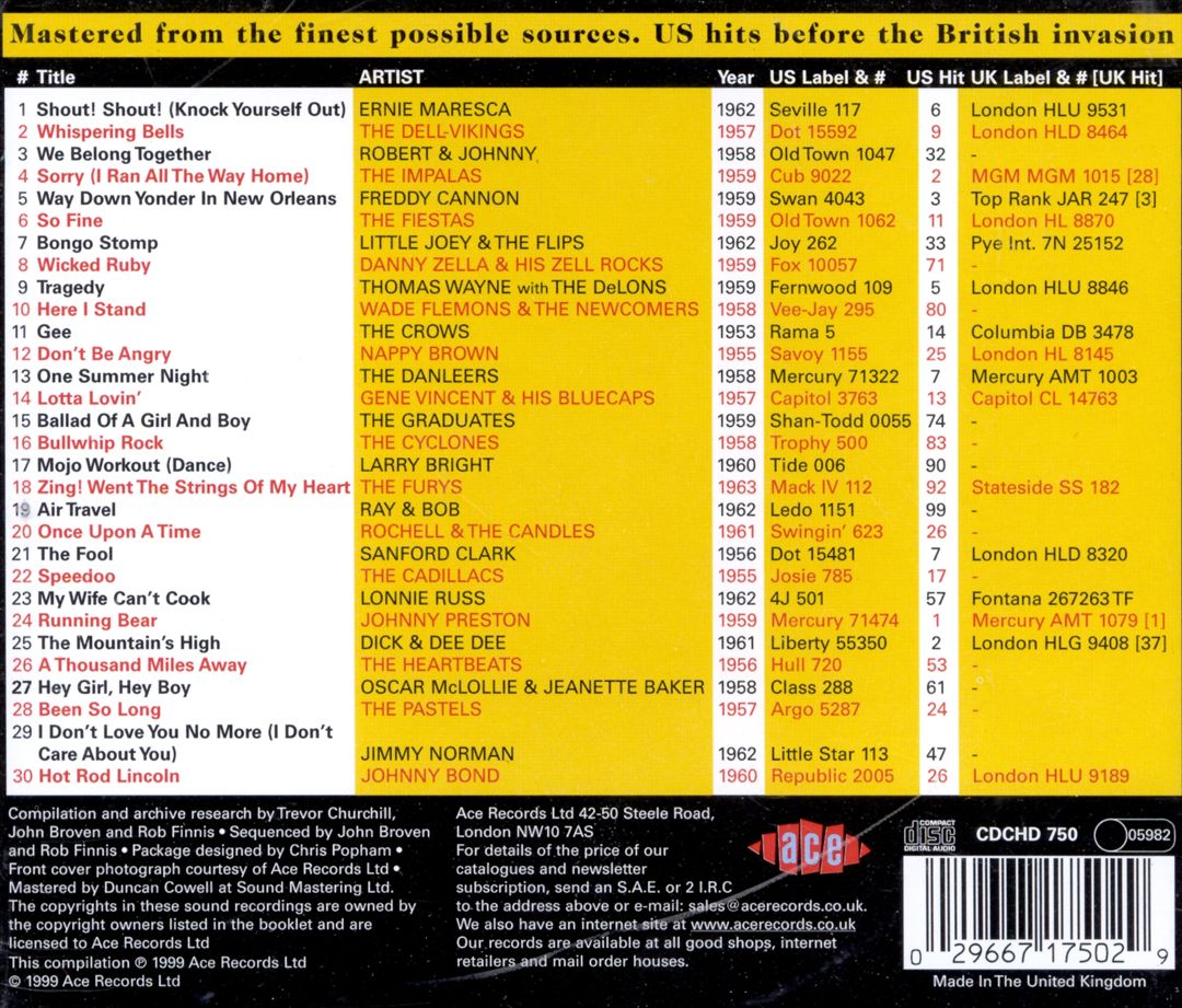 Golden Age of American Rock 'n' Roll, Vol. 8 cover art