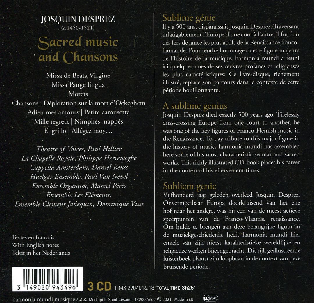 Josquin Desprez: The Renaissance Master cover art